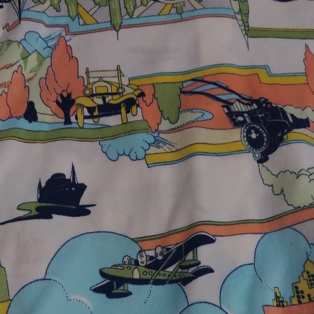 5/$10 Vintage Bobbie Brooks Multicolor Graphic Shirt - Picture 14 of 15